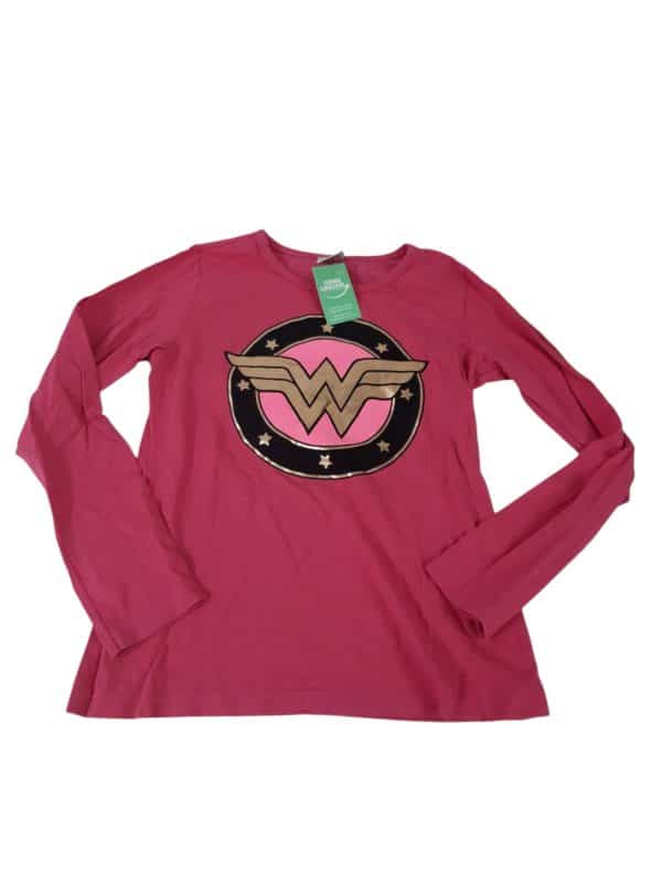 REMERA FUCSIA MUJER MARAVILLA T7/8