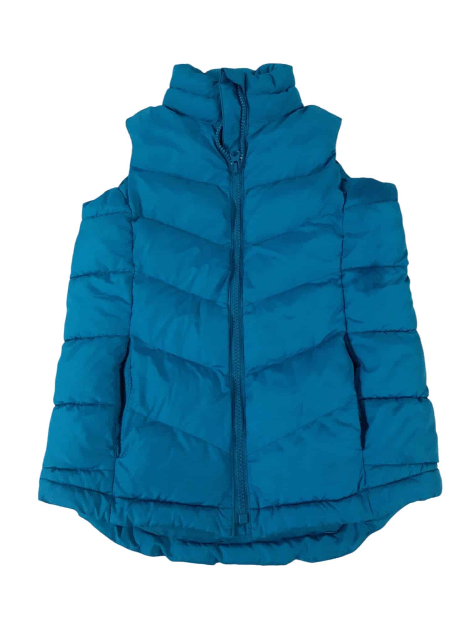 CHALECO INFLADITO CELESTE GAP KIDS T8