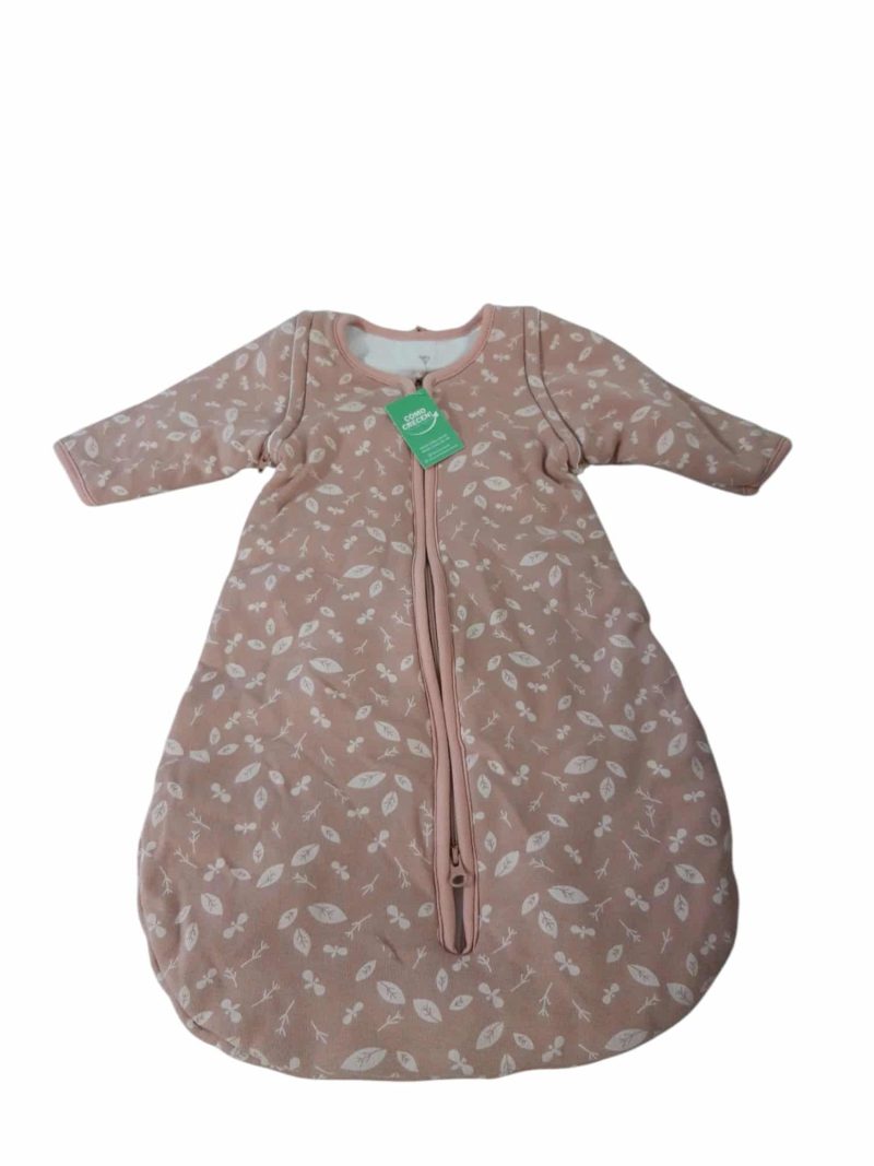 SOBRE DE DORMIR BEBE ALG NUDE HOJAS SE HACE CHALECO FRESK 60CM