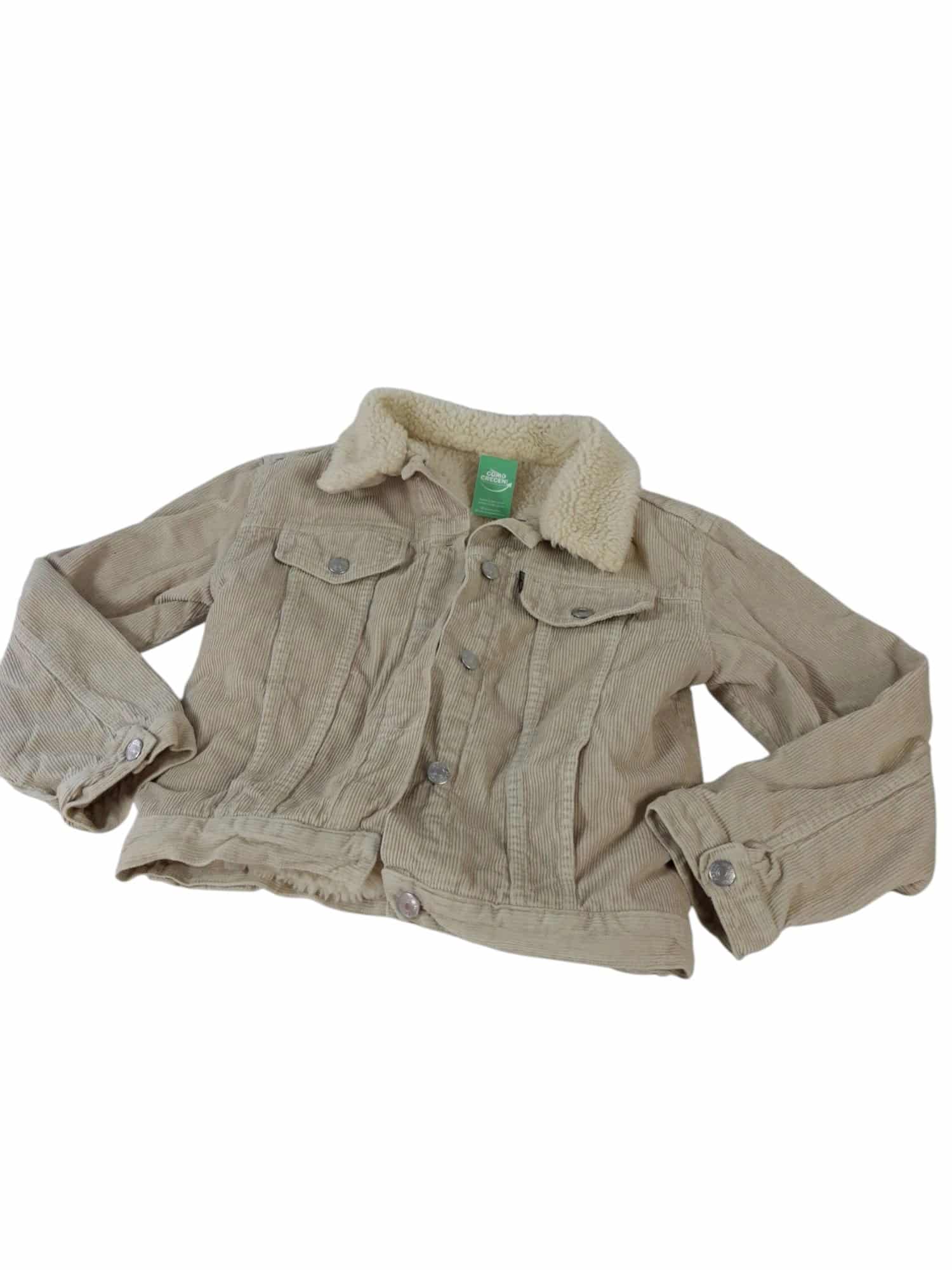 SACO BEIGE PANA INT CORDERITO DREAM JEANS T16 AP