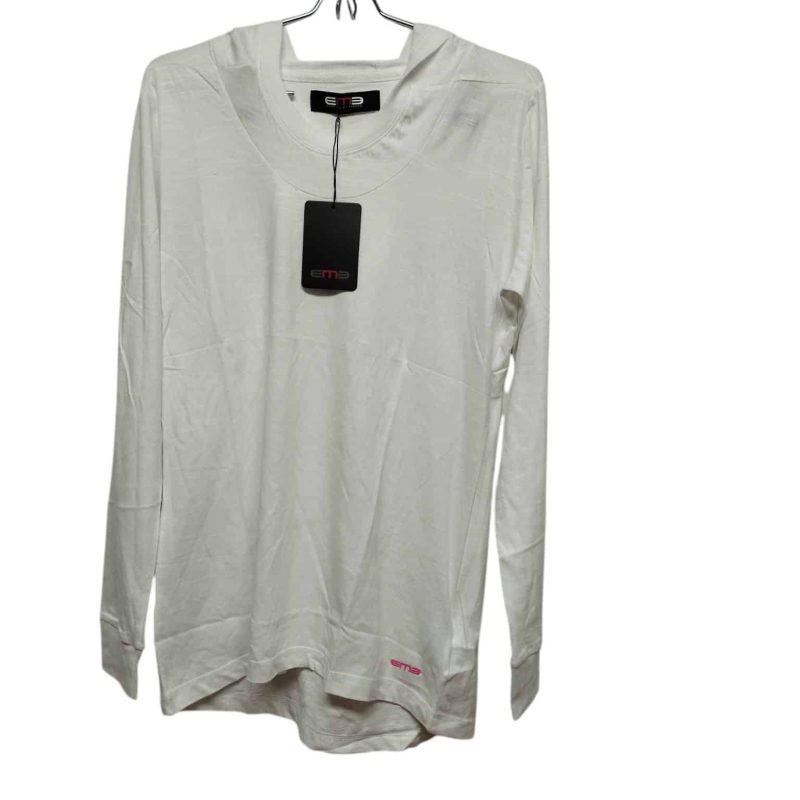 REMERA ALG BCO C CAPUCHA MARTINA DI TRENTO T 44/L NUEVA - Imagen 2