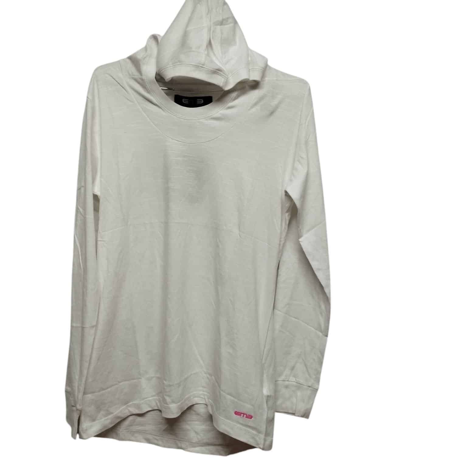 REMERA ALG BCO C CAPUCHA MARTINA DI TRENTO T 44/L NUEVA