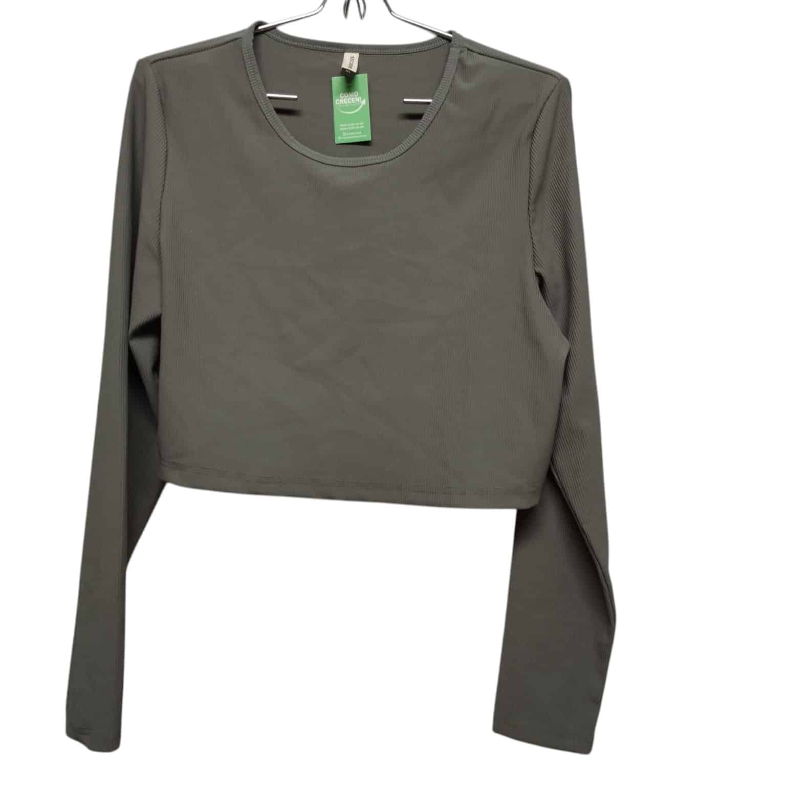 REMERA TIPO LYCRA RAYADA GRIS BASICOS T XL