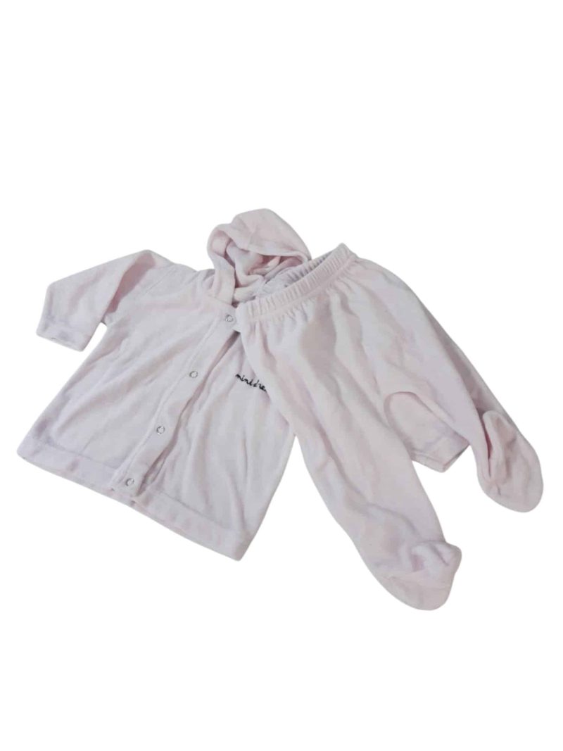CONJ SACO Y PANT PIEL DURAZNO ROSA MINI DREAM RN
