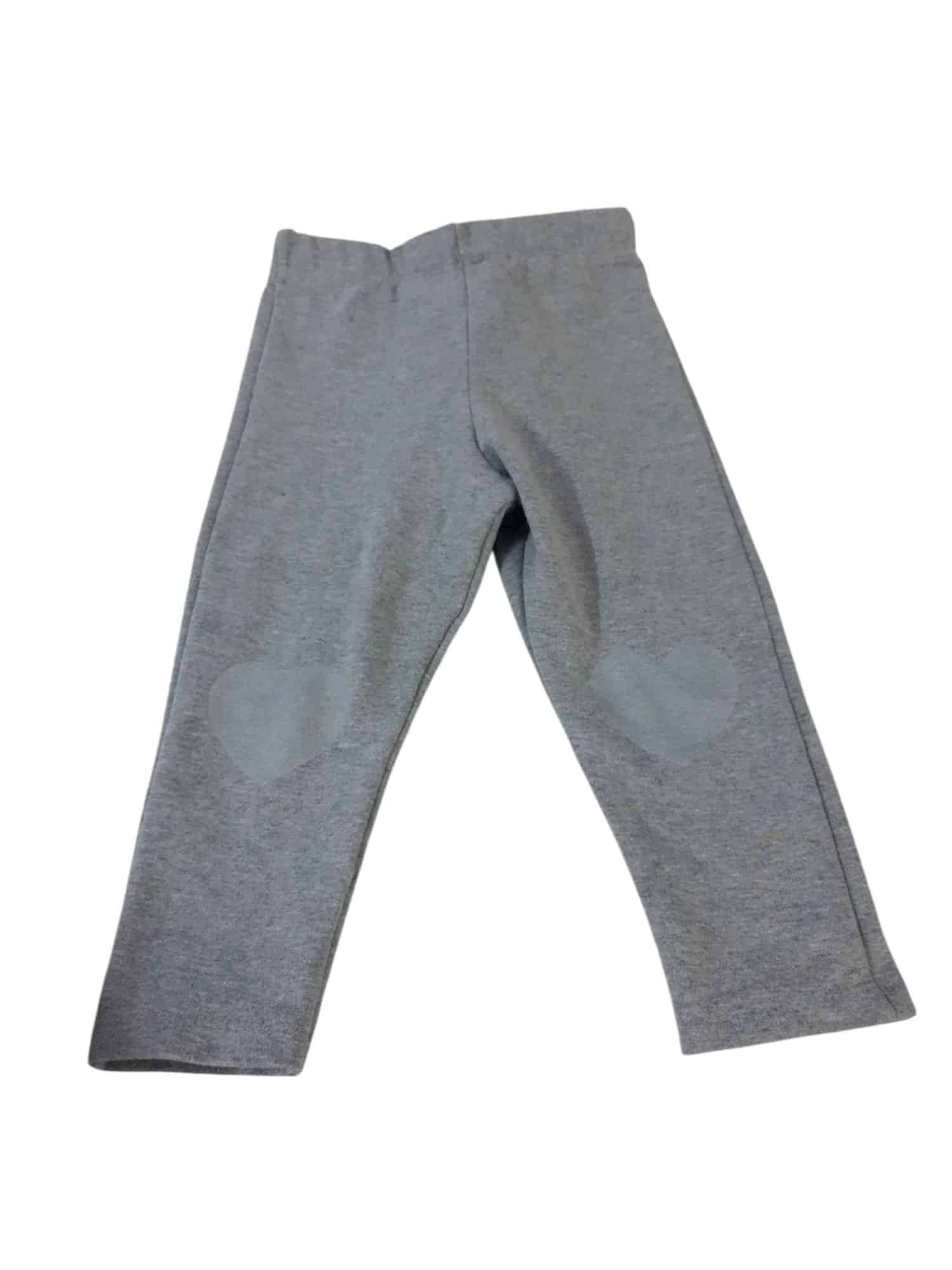 PANTALON ALG GRIS CORAZON RODILLAS PAPPOLINO T12M