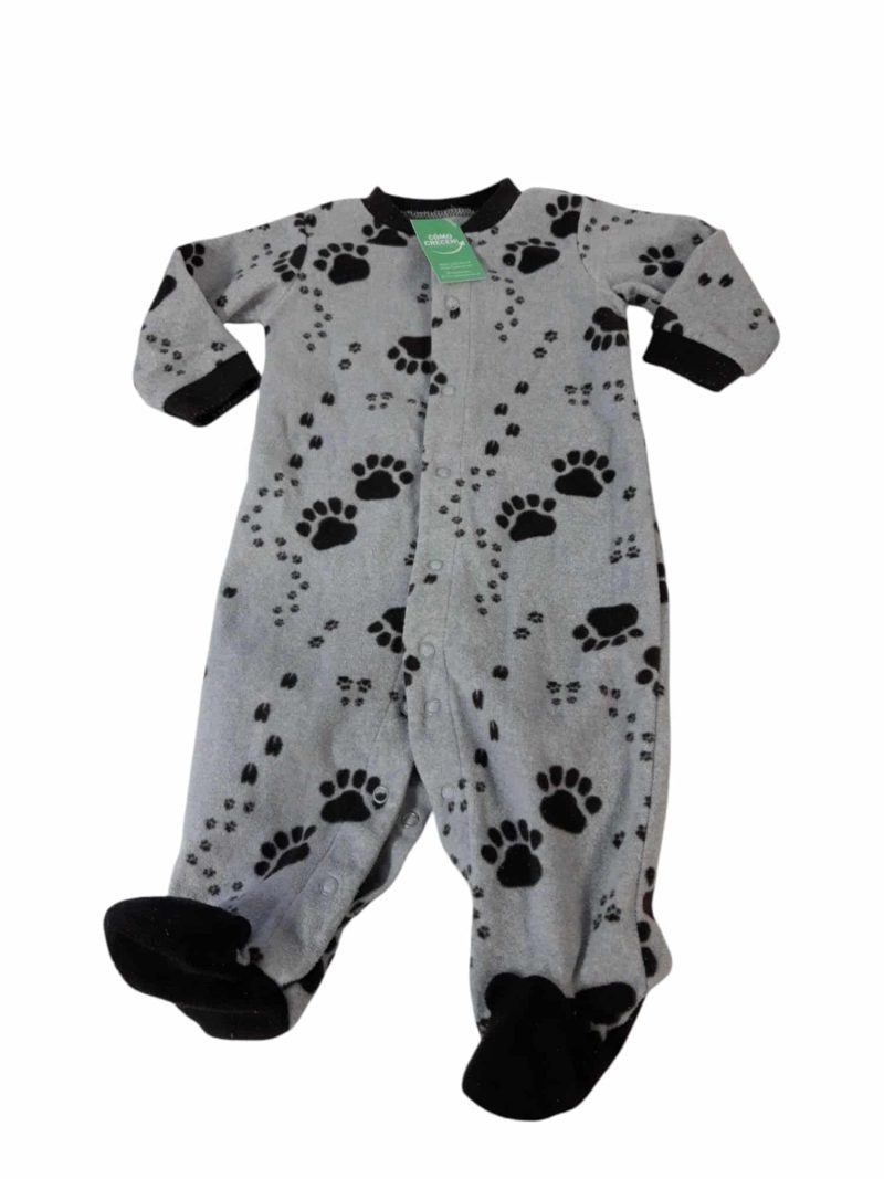 PIYAMA POLAR GRIS PATAS MARRONES FRIZZ CARTERS T6M