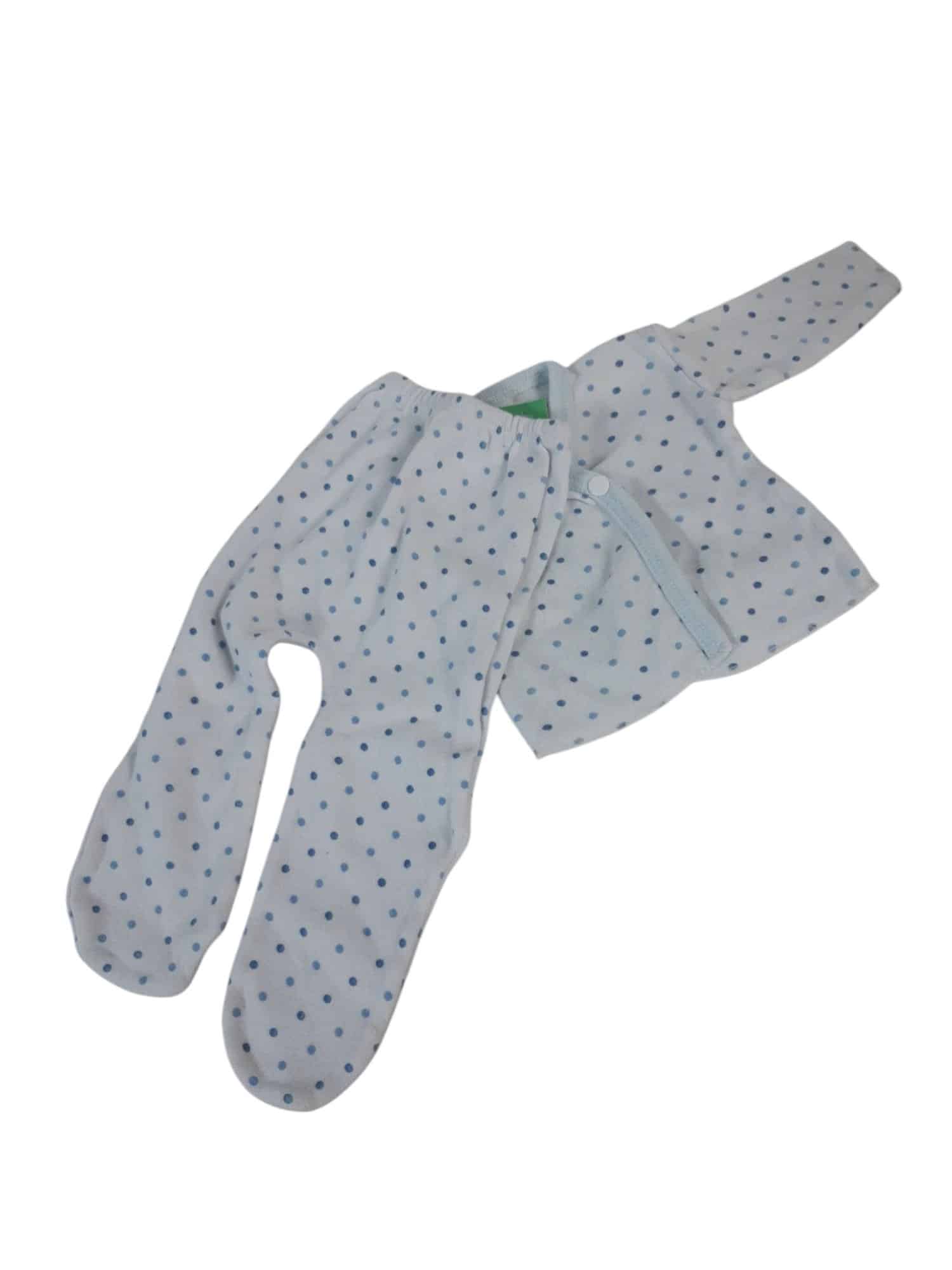 CONJ BATITA PELELE ALG CELESTE LUNARES AZULES S MARCA TNB GT