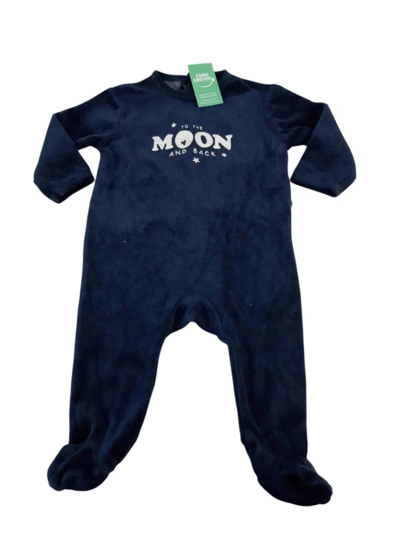 PIJAMA AZUL PIEL DUAZNO TO THE MOON AND BACK KIABI T6M