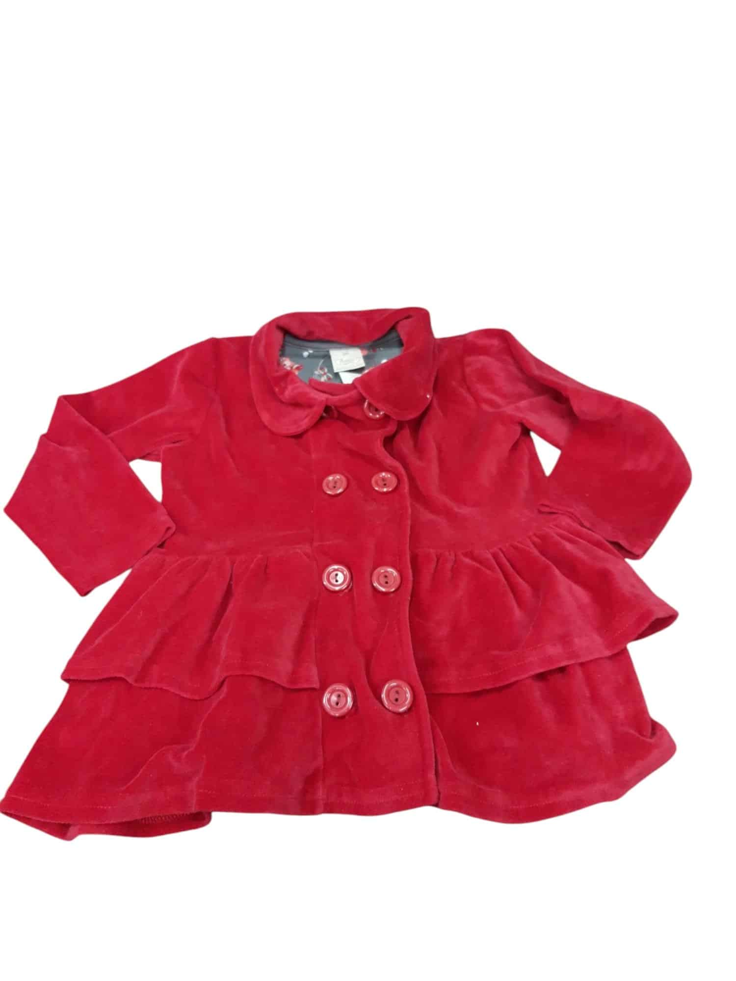 SACO PIEL DURAZNO ROJO ANGERO T2