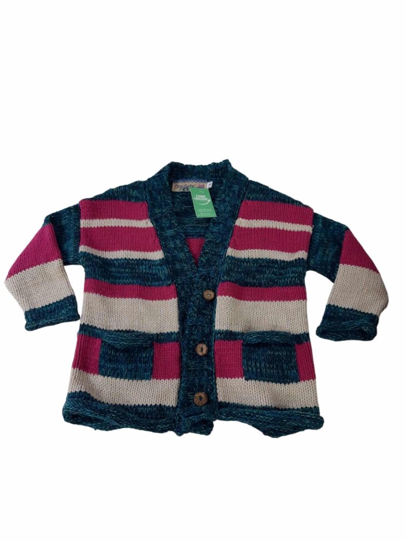 SACO LANA FUXIA VERDE DON GATO T2