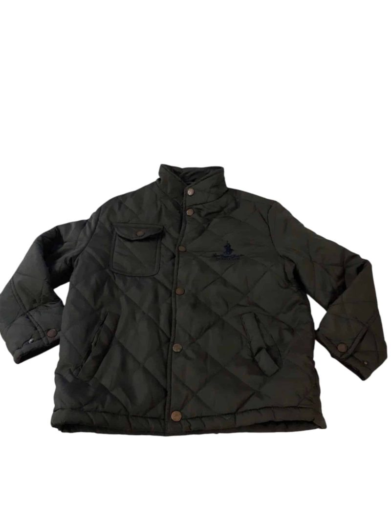 CAMPERA VERDE CAPITONEADA ROYAL POLO CLUB T10