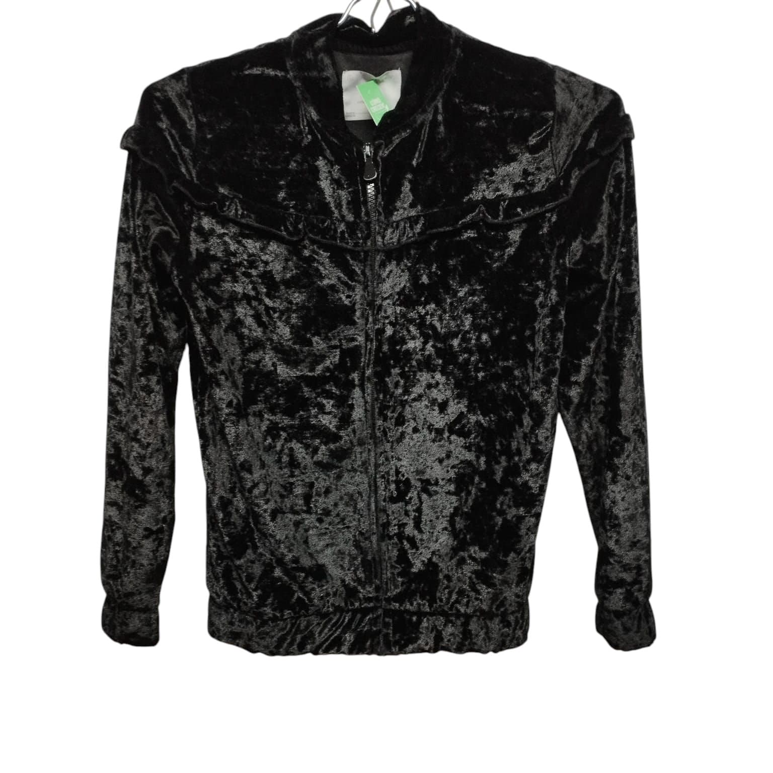 CAMPERA TERCIOPELO NEGROFUZARKA T 9-10