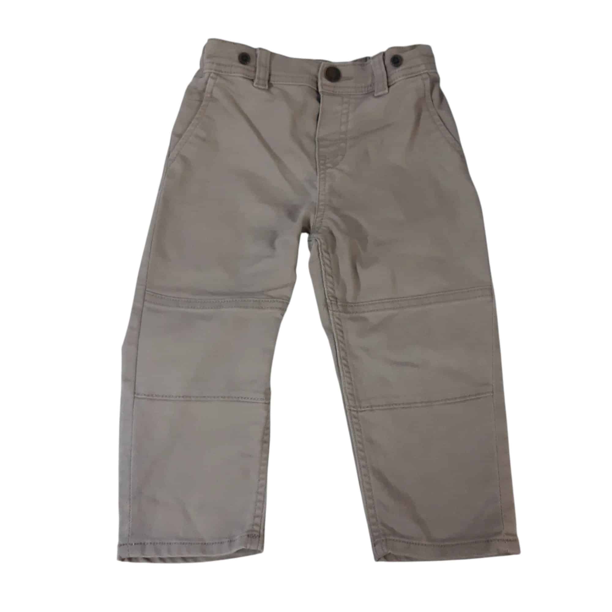 PANTALON GABARDINA BEIGE H&M T12/18M