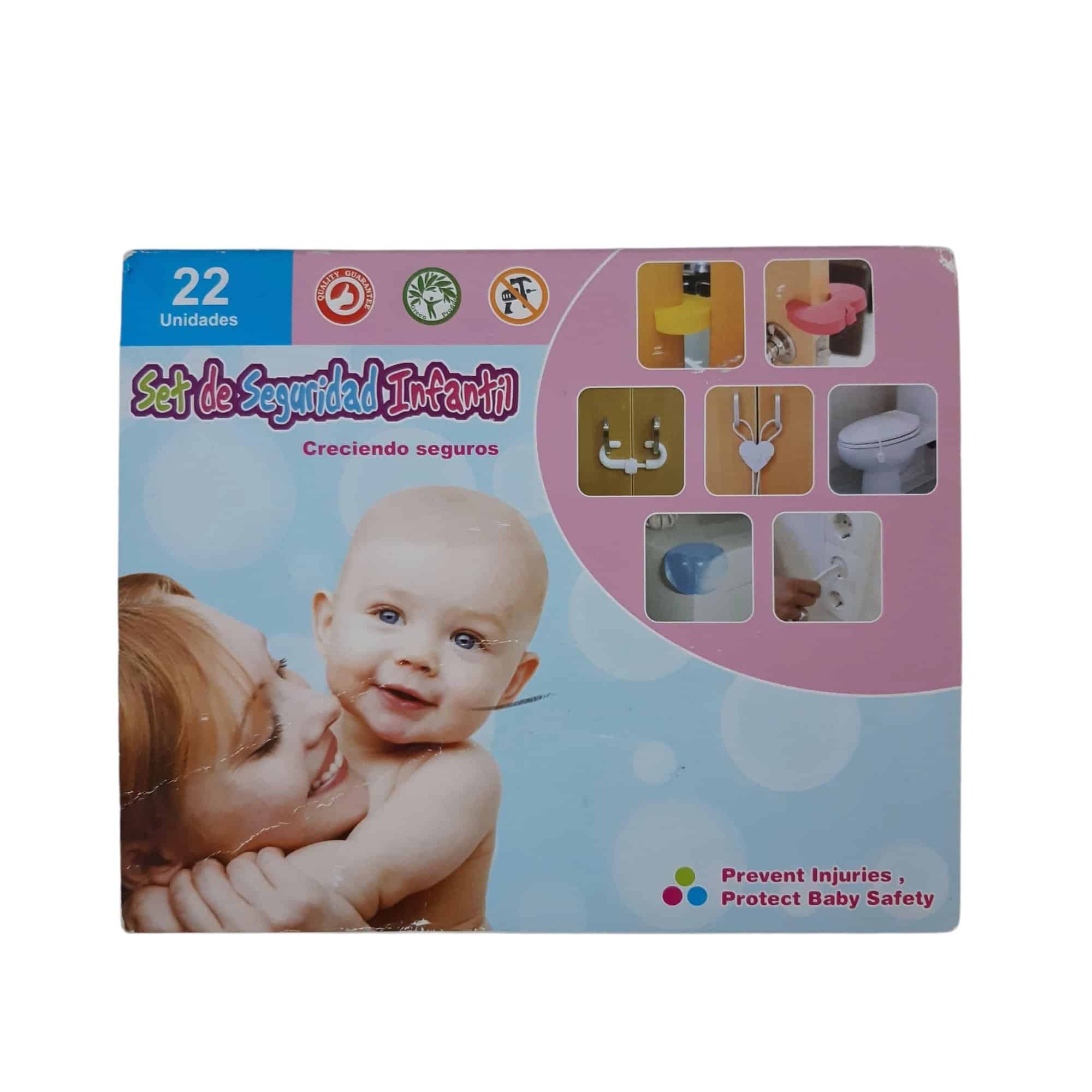 SET DE SEGURIDAD PARA BEBES 22 UNIDADES