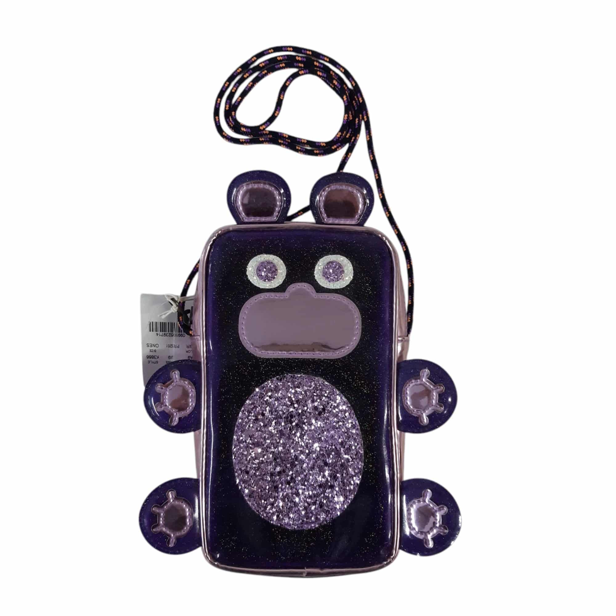 CARTERA LILA METALIZADO BRILLOS CREWCUTS