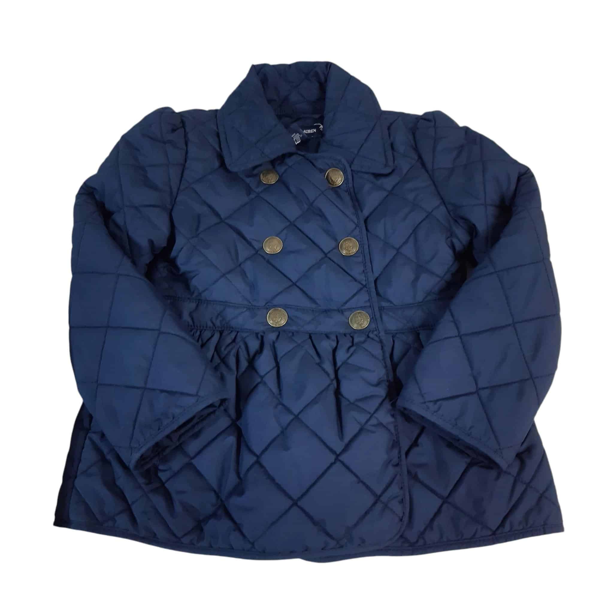 CAMPERA AZUL CAPITONEADA CUELLO RALPH LAUREN T6
