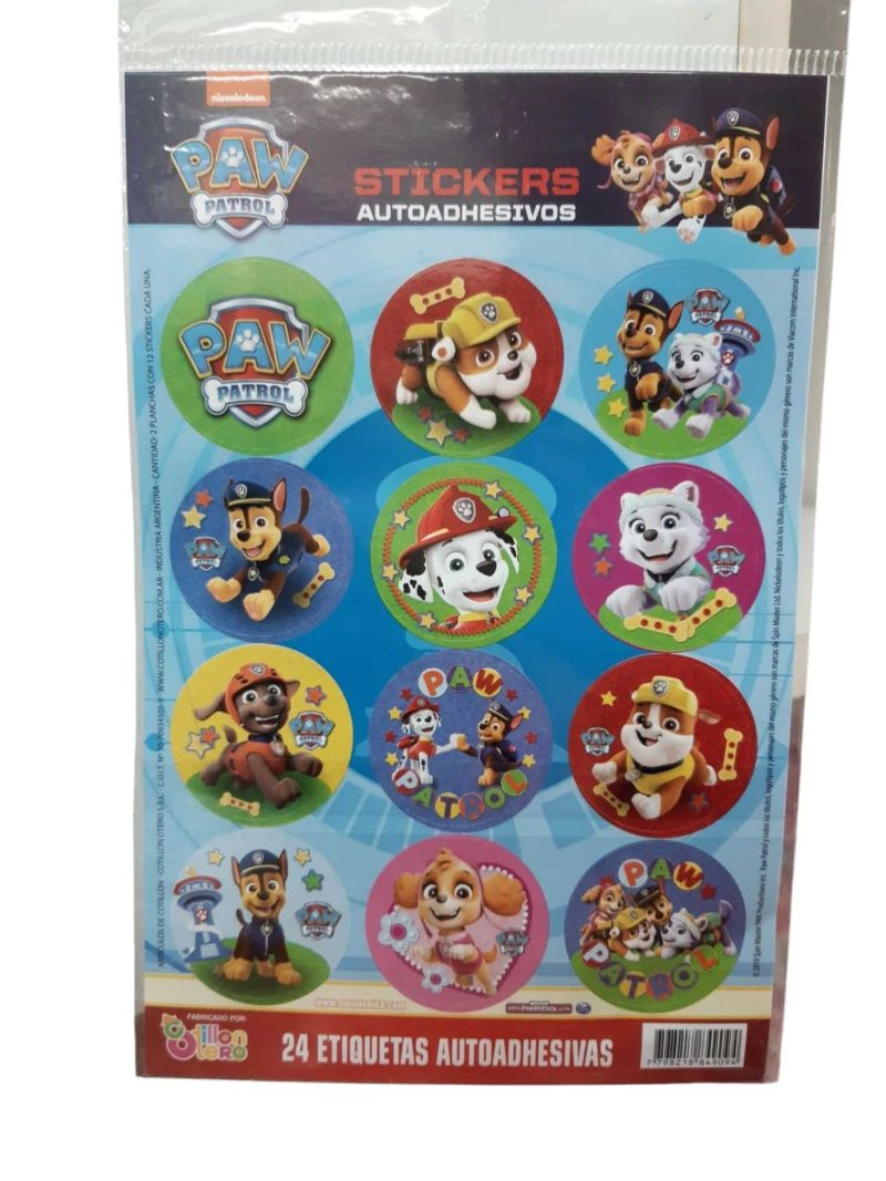 STICKERS LICENCIAS X24