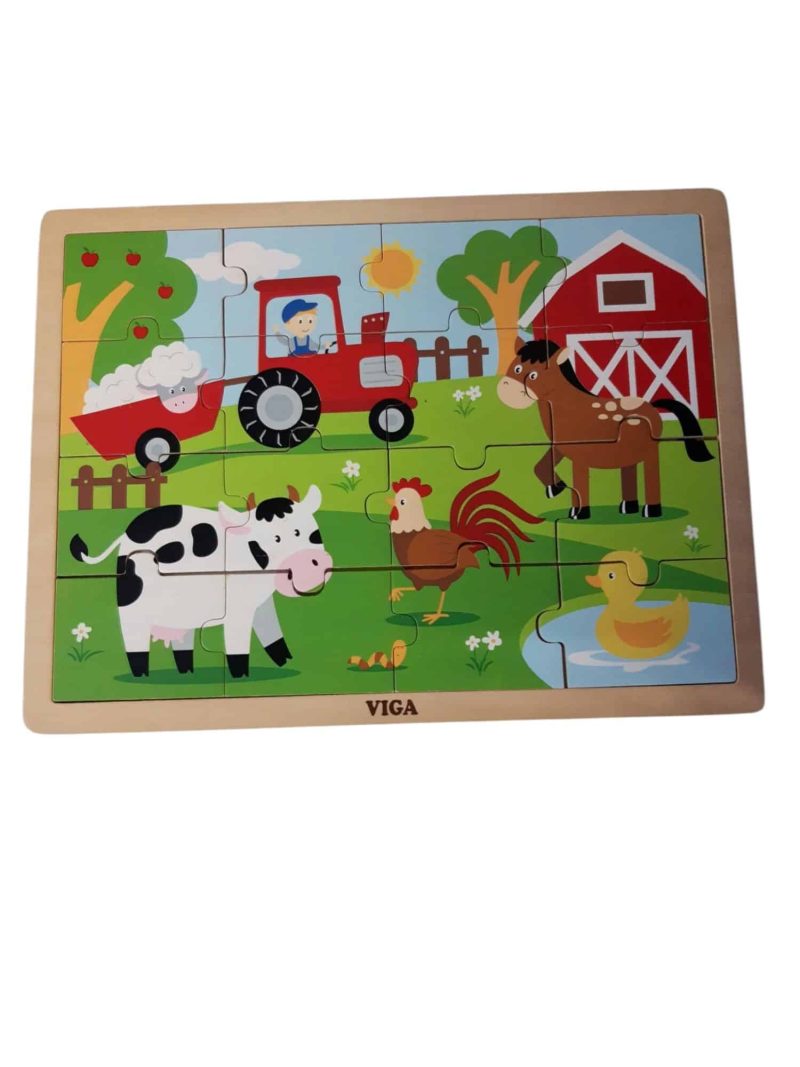 PUZZLE DE MADERA VIGA GRANJA