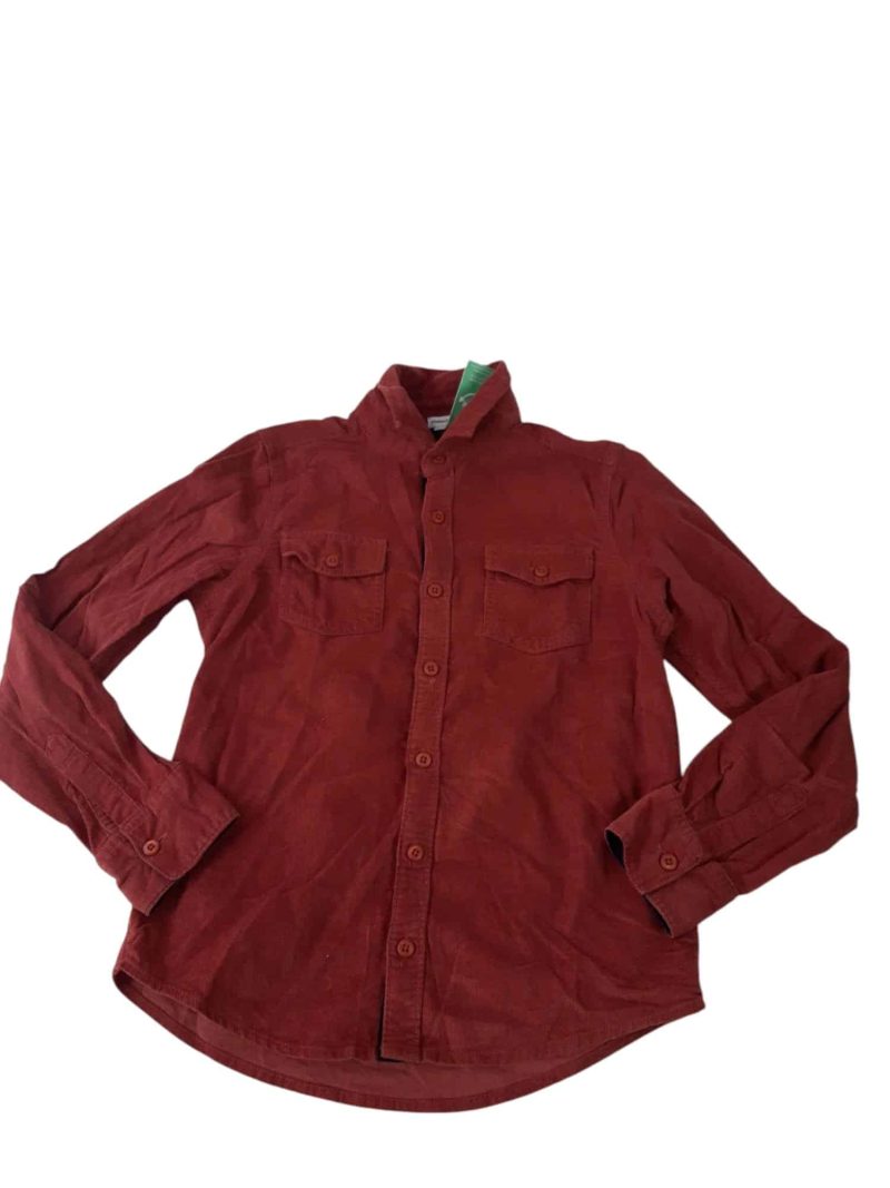 CAMISA PANA ROJO LADRILLO OTHERSIDE T8/9