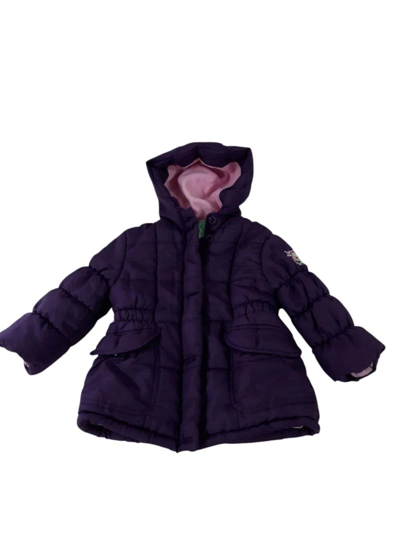 CAMPERA VIOLETA FORRO POLAR ROSADO BABY 86 T1 AP