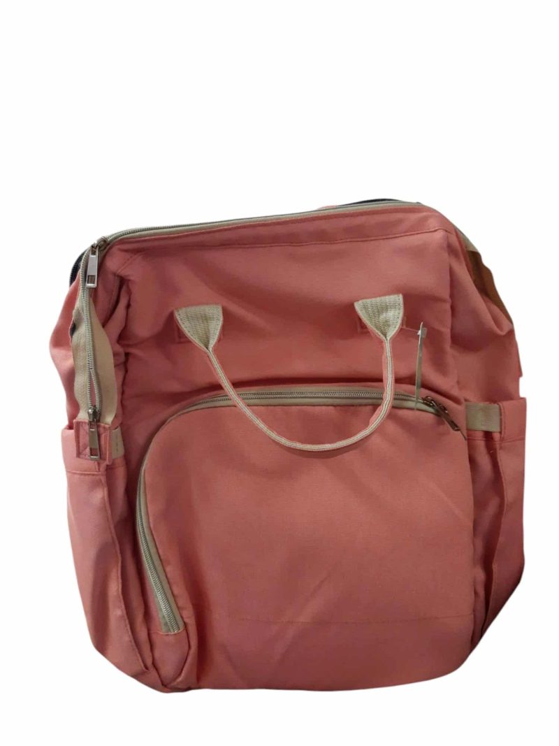 MOCHILA MATERNAL SALMON SE HACE CAMITA