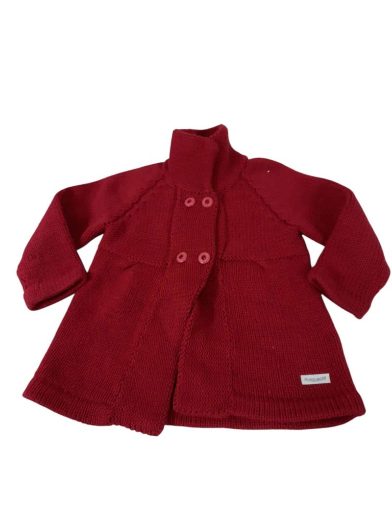 SACO LANA ROJO MANZANITA T3AP FRIZZ