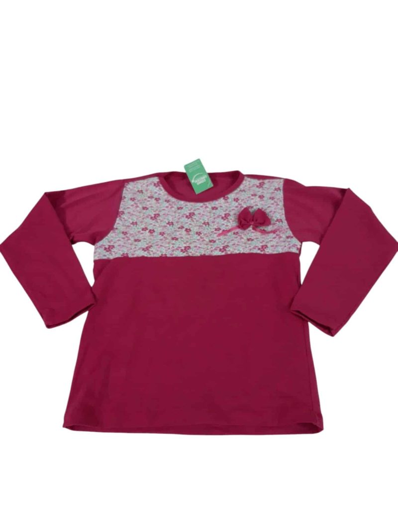 REMERA BCA FLORES FUCSIA T12 (9/10AP)