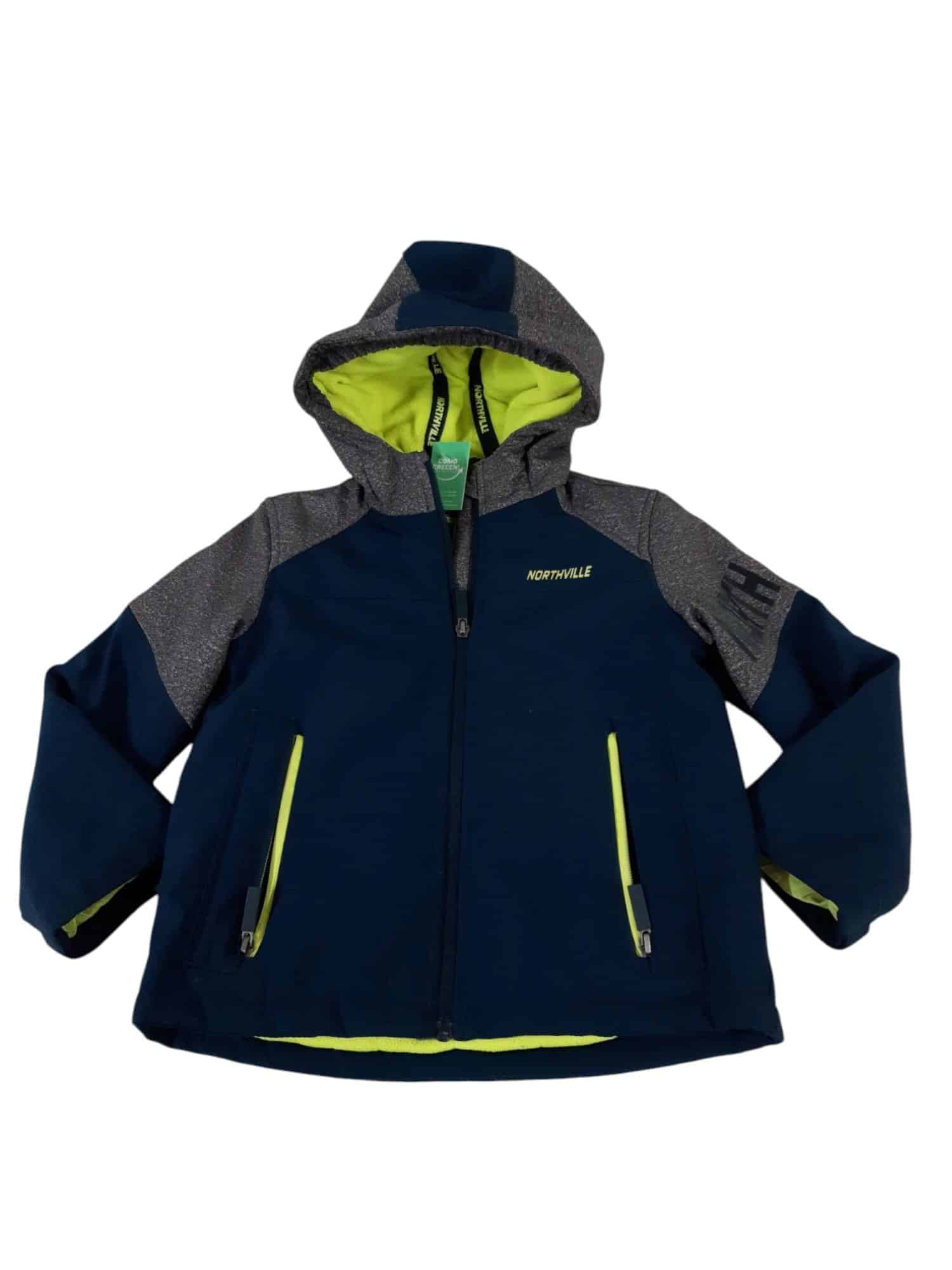CAMPERA TIPO NEOPRENO AZUL GRIS INT POLAR FLUOR NORTHVILLE T6/7 AP