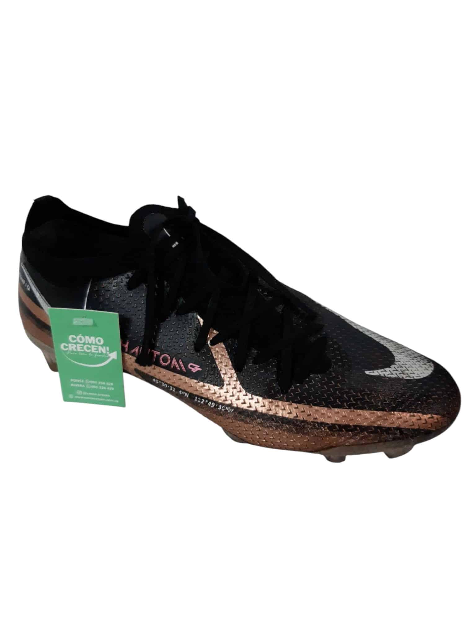 CHAMPIONES FUTBOL NEGRO DORADO NIKE T38 BRASIL 40 EUROPA RASP
