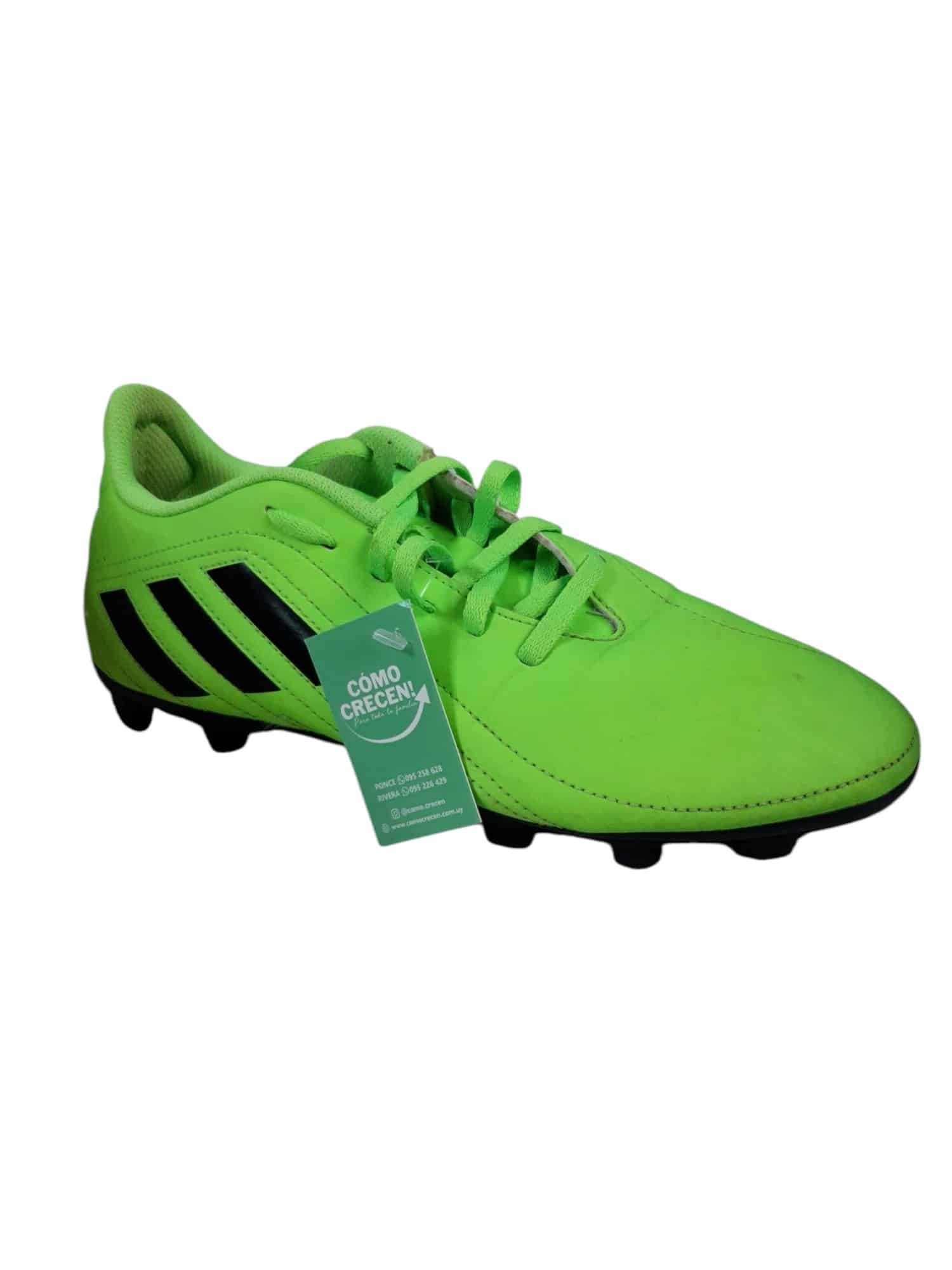 CHAMPIONES DE FUTBOL 11 VERDE RAY NEGRAS ADIDAS T40 EUROPA 38 BRASIL R