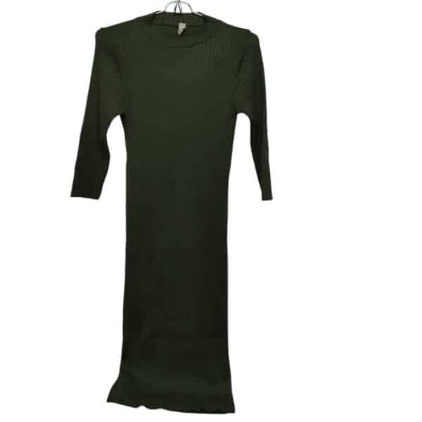 VESTIDO HILO VERDE BLUESTEEL T M