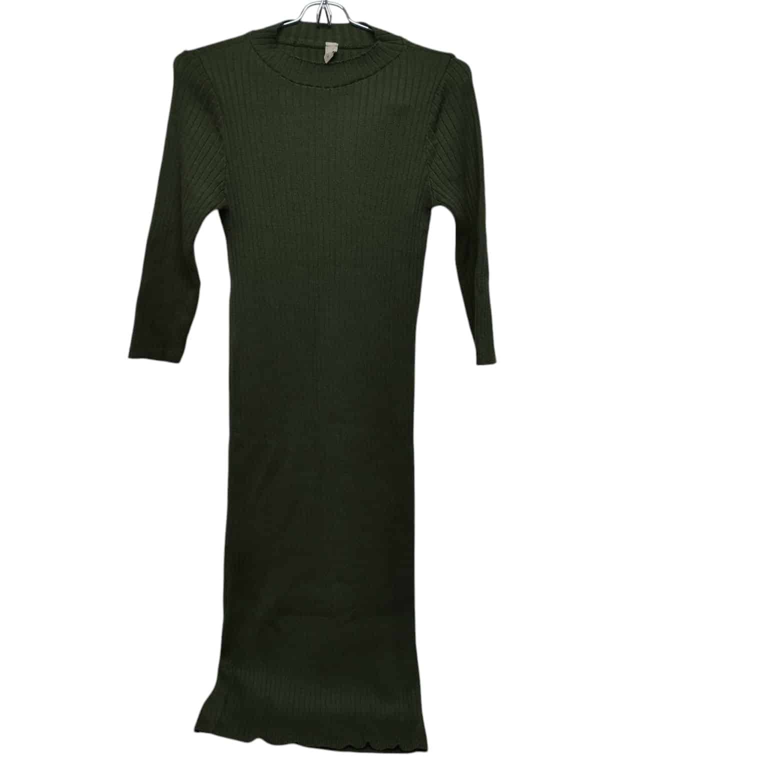 VESTIDO HILO VERDE BLUESTEEL T M