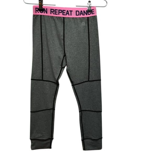 CALZA LYCRA GRIS ELASTICO FUCSIA AZUL JFU T 14