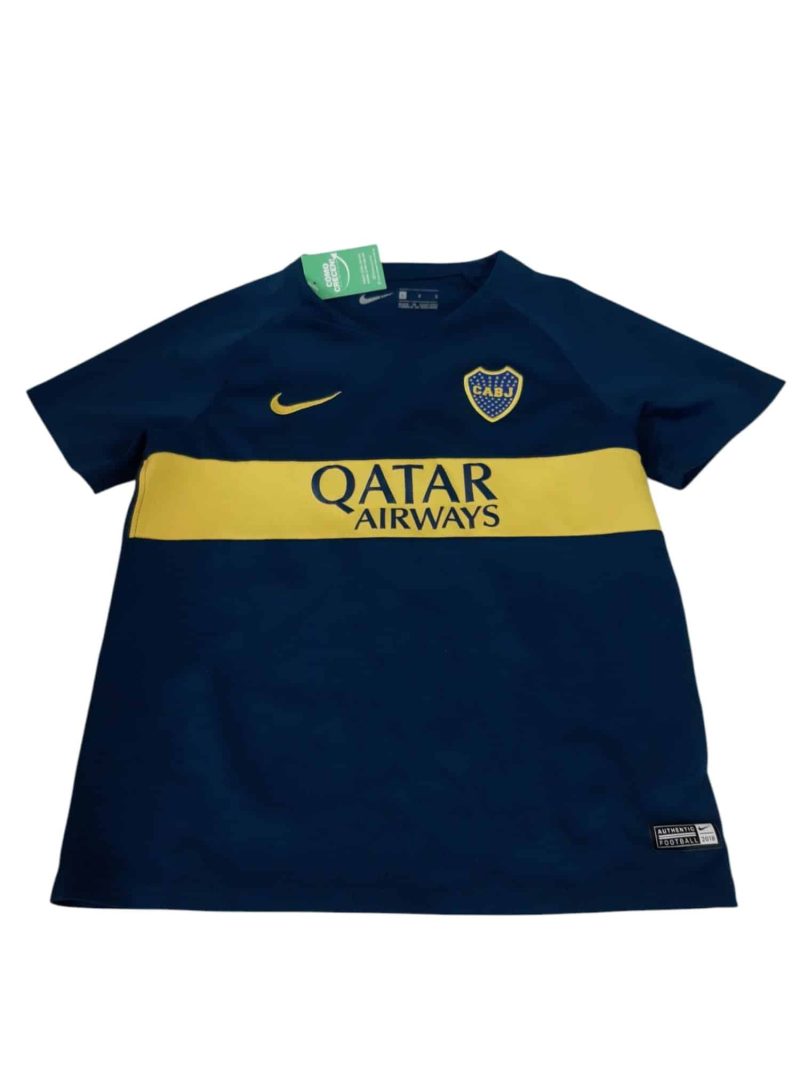 CAMISETA AZUL AMARILLA NIKER BOCA TL/8