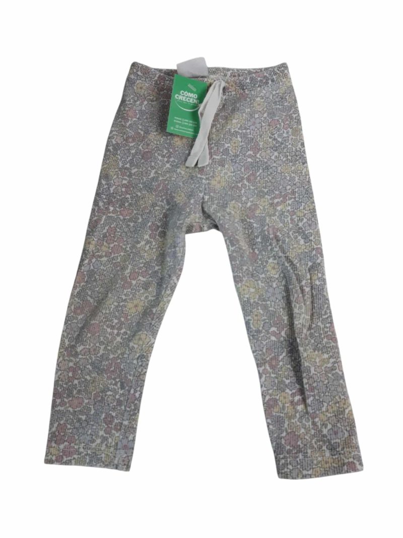 CALZA MORLEY BLANCO FLORES DE COLORES ZARA T12/18M