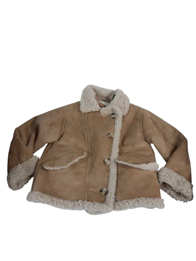 GAMULAN MARRON FORRADO CORDERITO ZARA T8
