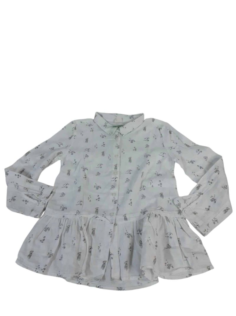 CAMISA BLANCA ZAPATILLAS BALLET ELV T10