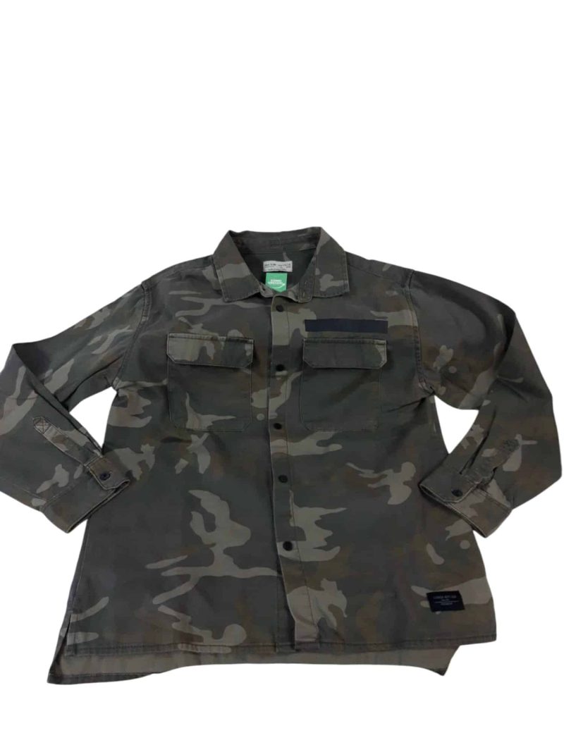 CAMISA / SOBRECAMISA CAMUFLADA VERDE ZARA T13/14