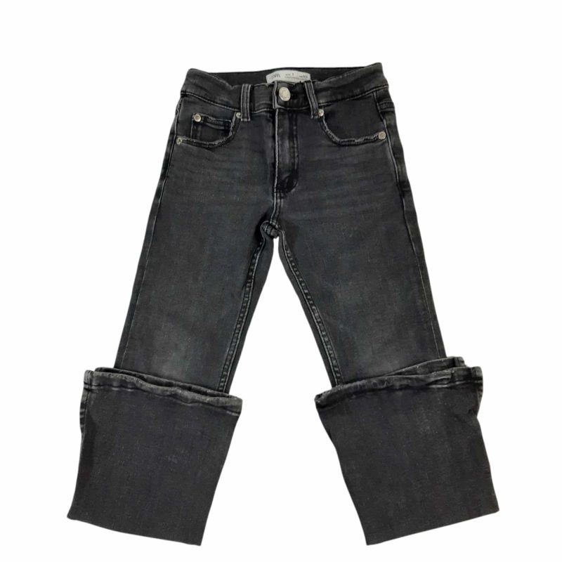 JEAN NEGRO GRISACEO ZARA T7 OXFORD