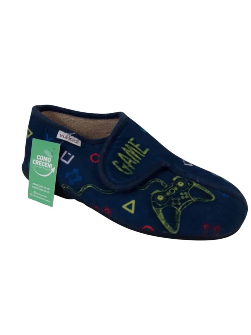 PANTUFLAS AZULES GAME VULLADI T36