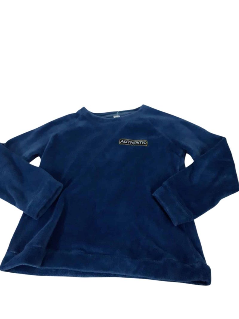 BUZO PELUDITO DE PIYAMA AZUL SACKS T12 AUTHENTIC