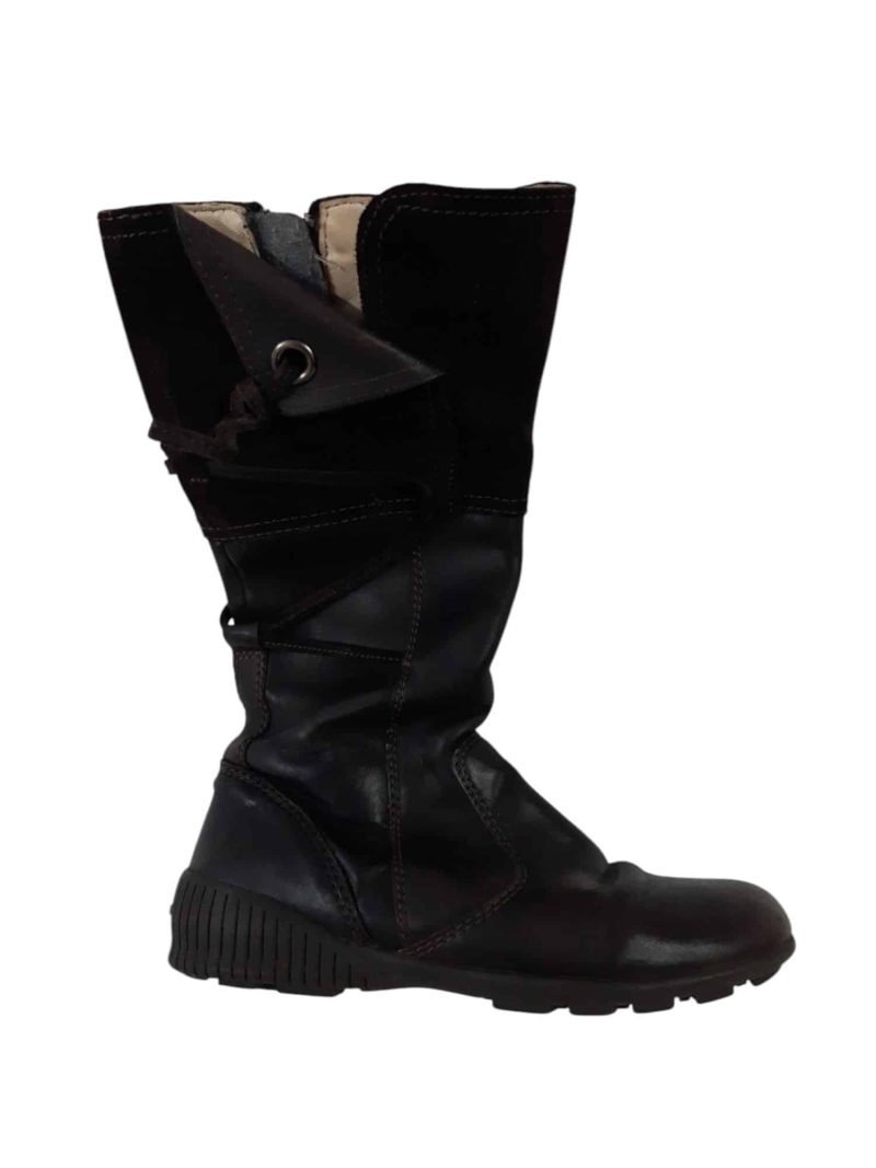 BOTAS ALTAS CUERO MARRON GEOX T34