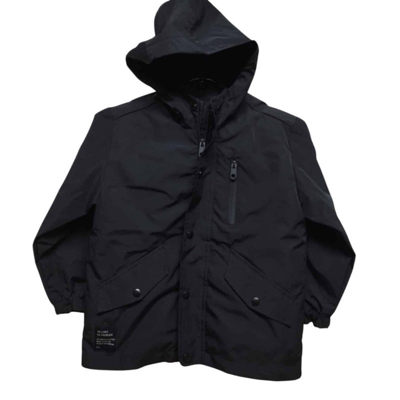 CAMPERA IMPERMEABLE AZUL ZARA T 6-7 DET BROCHE MCH+ CHALECO