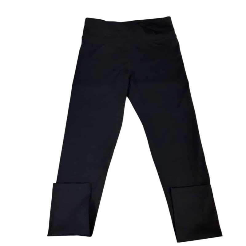 CALZA DEPORTIVA NEGRA H&M MOVE T8/10