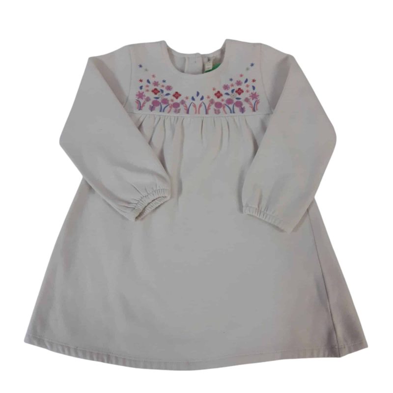 VESTIDO ALG BCO FLORES INT POLAR THOMAS TRENT T2