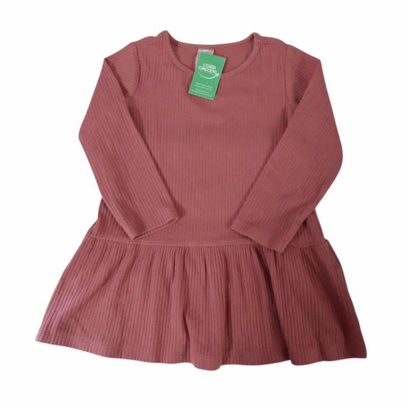 VESTIDO ALG ROSADO OSCURO MORLEY H&M T12/18M