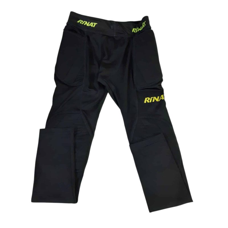 CALZA DEPORTE NEGRA RODILLERAS RINAT T10 AP