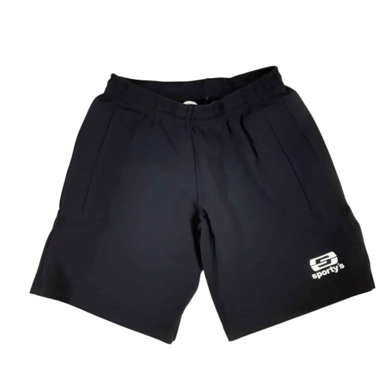 SHORT DEPORTE NEGRO CON ACOLCHONADITO SPORTYS T14