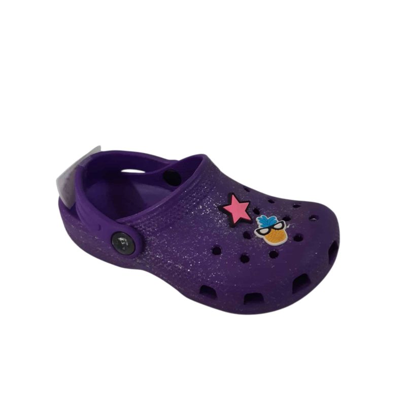 CROCS VIOLETA BRILLANTE CON PINES ESTRELLA ANANA C10 T27 AP gt rasp