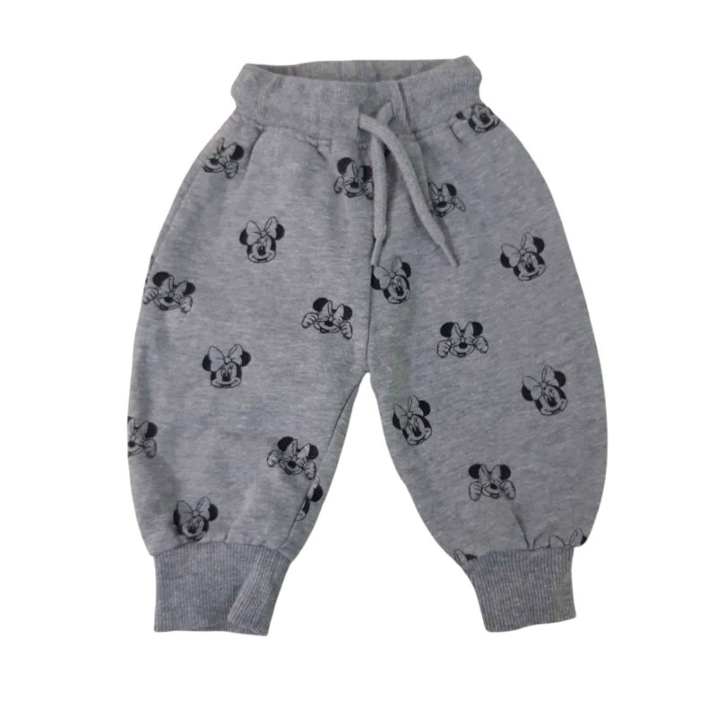 JOGG GRIS MINNIE PIOLAS DISNEY BAS T0/3M